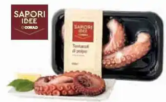 Conad Superstore TENTACOLI DI POLPO PRECOTTO SAPORI&IDEE CONAD 200 g offerta
