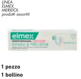 Conad Superstore LINEA ELMEX, MERIDOL prodotti assortiti offerta
