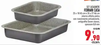 Conad Superstore SET LASAGNERE FERRARI CASA offerta