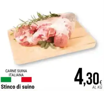 Supermercati Gulliver Stinco di suino offerta