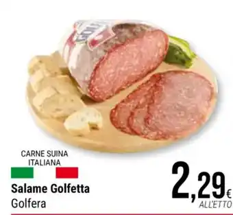 Supermercati Gulliver Salame Golfetta Golfera offerta