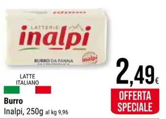 Supermercati Gulliver Burro Inalpi, 250g offerta