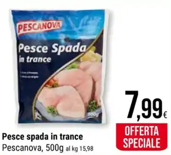 Pesce spada in trance Pescanova, 500g