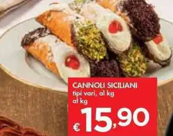 Bennet CANNOLI SICILIANI tipi vari offerta