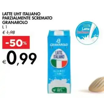 Bennet LATTE UHT ITALIANO PARZIALMENTE SCREMATO GRANAROLO offerta