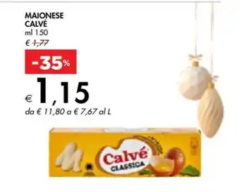 Bennet MAIONESE CALVÉ ml 150 offerta