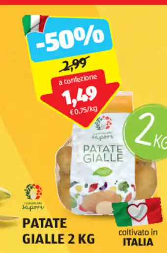 ALDI PATATE GIALLE 2 KG offerta