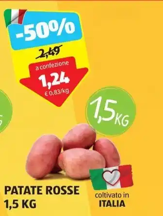 ALDI PATATE ROSSE 1,5KG offerta