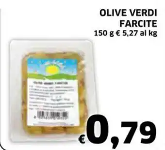 Ecu Discount OLIVE VERDI FARCITE 150 g offerta