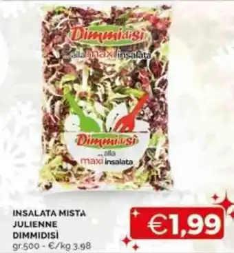 INSALATA MISTA JULIENNE DIMMIDISI gr.500