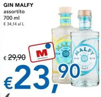 GIN MALFY assortito 700 ml