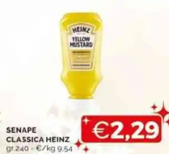 Mercatò SENAPE CLASSICA HEINZ gr.240 offerta
