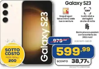 Euronics Galaxy S23 offerta