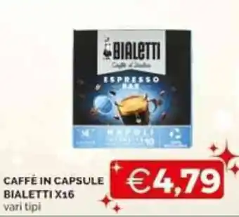 Mercatò CAFFÉ IN CAPSULE BIALETTI X16 vari tipi offerta