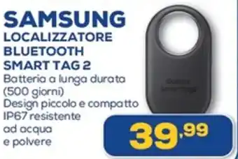 Euronics SAMSUNG LOCALIZZATORE BLUETOOTH SMART TAG 2 offerta
