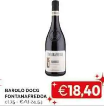 BAROLO DOCG FONTANAFREDDA CL.75