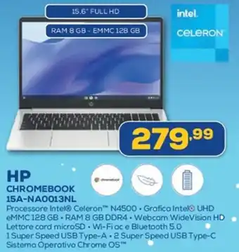 Euronics HP CHROMEBOOK 15A-NA0013NL offerta