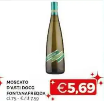Mercatò MOSCATO D'ASTI DOCG FONTANAFREDDA cl.75 offerta