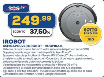 Euronics IROBOT ASPIRAPOLVERE ROBOT-ROOMBA offerta