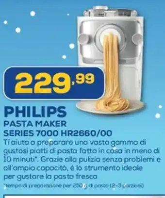Euronics PHILIPS PASTA MAKER SERIES 7000 HR2660/00 offerta