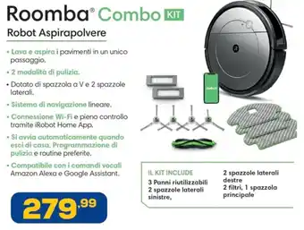 Euronics Roomba Combo KIT Robot Aspirapolvere offerta