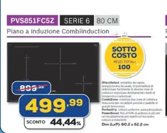 Euronics Piano a induzione Combilnduction offerta