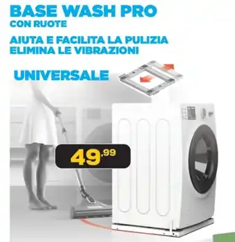 Euronics BASE WASH PRO CON RUOTE offerta