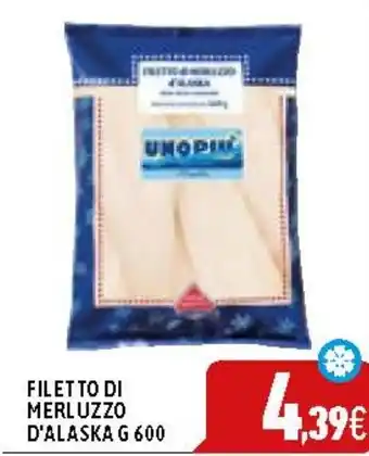 C+C Cash and Carry FILETTO DI MERLUZZO D'ALASKA G 600 offerta