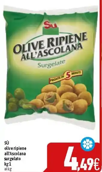 SÙ olive ripiene all'Ascolana surgelato kg1