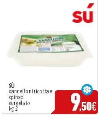 C+C Cash and Carry cannelloni ricotta e spinaci surgelato kg 2 offerta