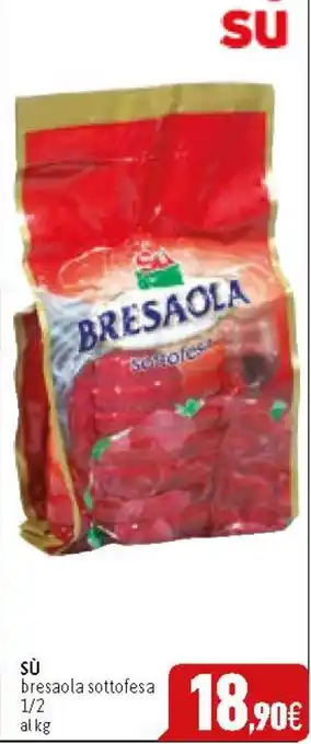 C+C Cash and Carry SÙ bresaola sottofesa 1/2 offerta