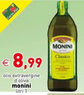 Crai olio extravergine d'oliva monini litri 1 offerta