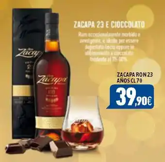 C+C Cash and Carry ZACAPA RON 23 AÑOS CL70 offerta