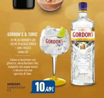 C+C Cash and Carry GORDON'S London Dry Gin lt 1 offerta