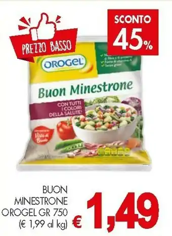 Crai Orogel Buon Minestrone I Vegetali offerta