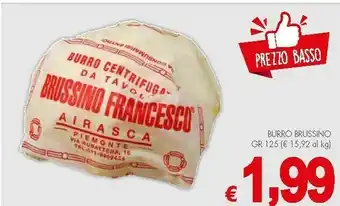 Crai Presto Fresco Burro Brussino offerta
