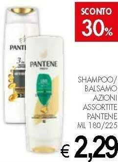 Crai Pantene Shampoo / Balsamo offerta