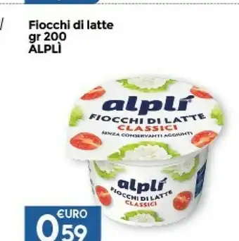 Colonial Sud Alplì Fiocchi Di Latte Classici 200 G(ml) offerta