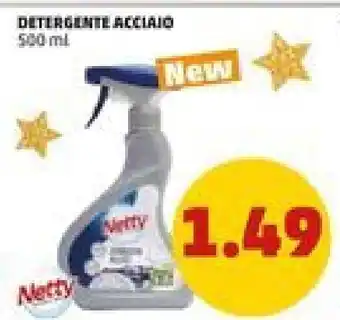 PENNY DETERGENTE ACCIAIO 500 ml offerta