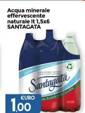 Colonial Sud Santagata Acqua Minerale Naturale Effervescente Naturale offerta