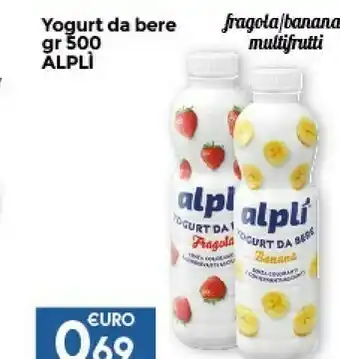 Colonial Sud Alplì Yogurt Da Bere Multifrutti 500 G(ml) offerta