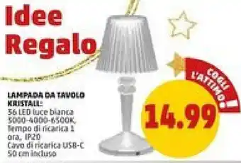 PENNY Lampada da Tavolo offerta