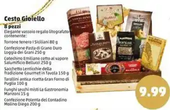 Cesto Gioiello 8 pezzi