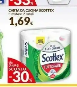 Doro Supermercati Scottex Tuttofare Carta Da Cucina offerta