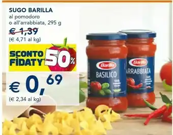 Esselunga Barilla Sugo offerta