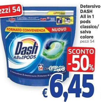 Famila Dash Detersivo Lavatrice offerta