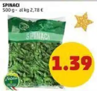 PENNY Spinaci 500 g offerta