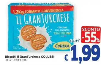 Famila Colussi Il Gran Turchese 1200 G(ml) offerta