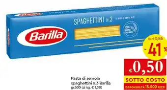 Galassia Barilla Pasta offerta