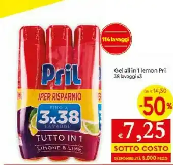 Galassia Pril Detersivo lavastoviglie offerta